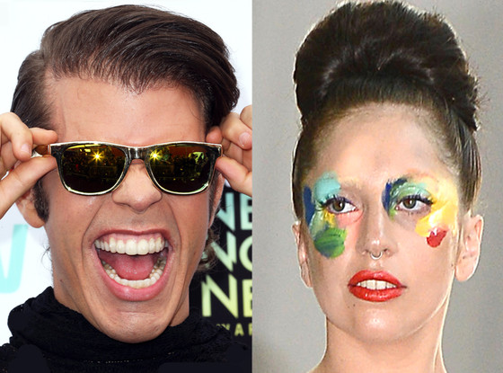 Lady Gaga, Perez Hilton Lady Gaga, Perez Hilton